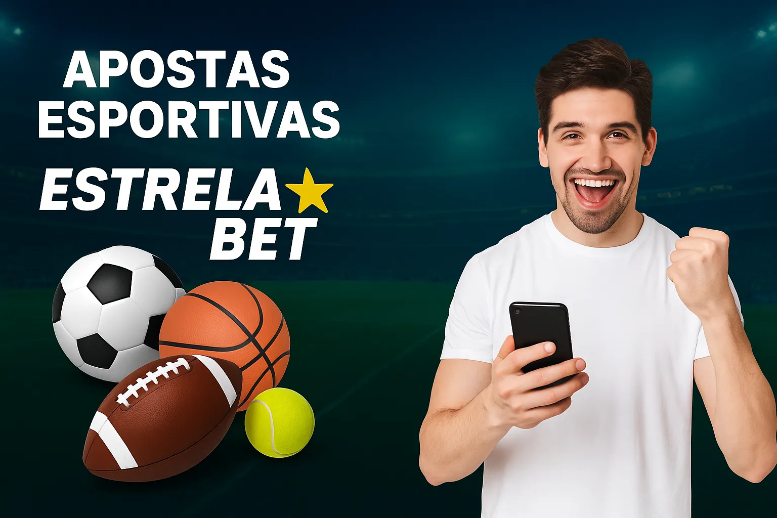 Aposte em apostas esportivas no cassino online Estrela Bet