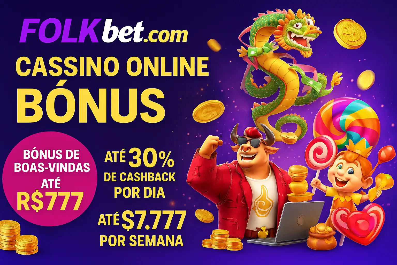 O bônus promocional FOLKBET.COM é uma ótima maneira de começar sua aventura