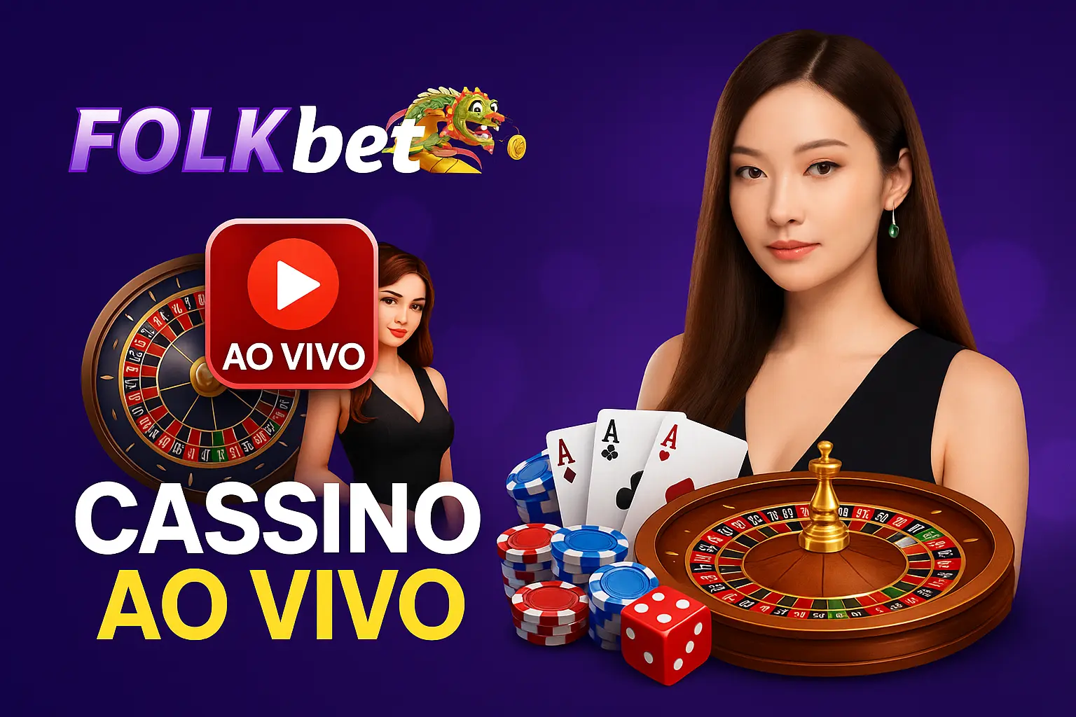 O FOLKBET.COM Live Casino lança promoções regularmente