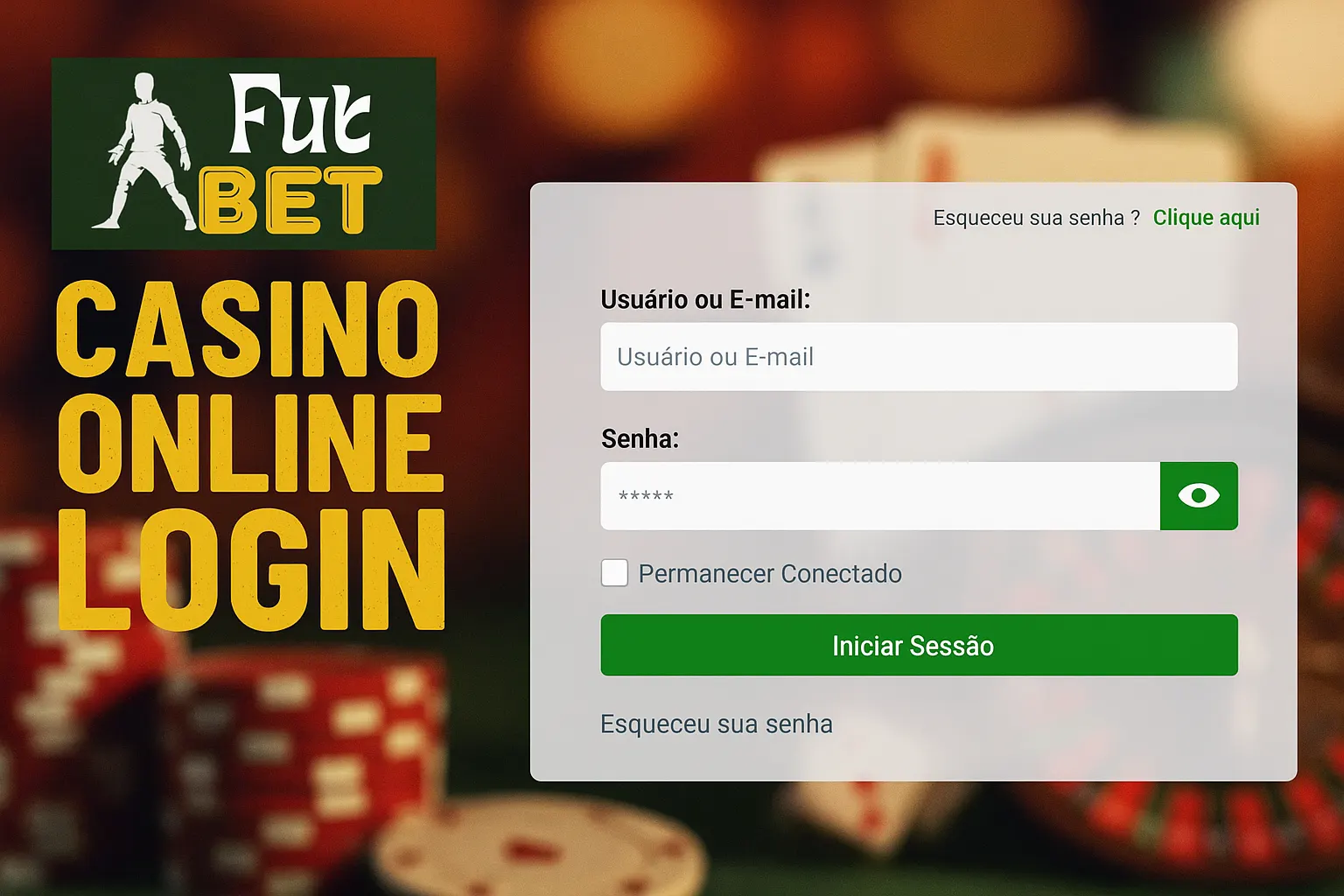 Login no Cassino FUTBET
