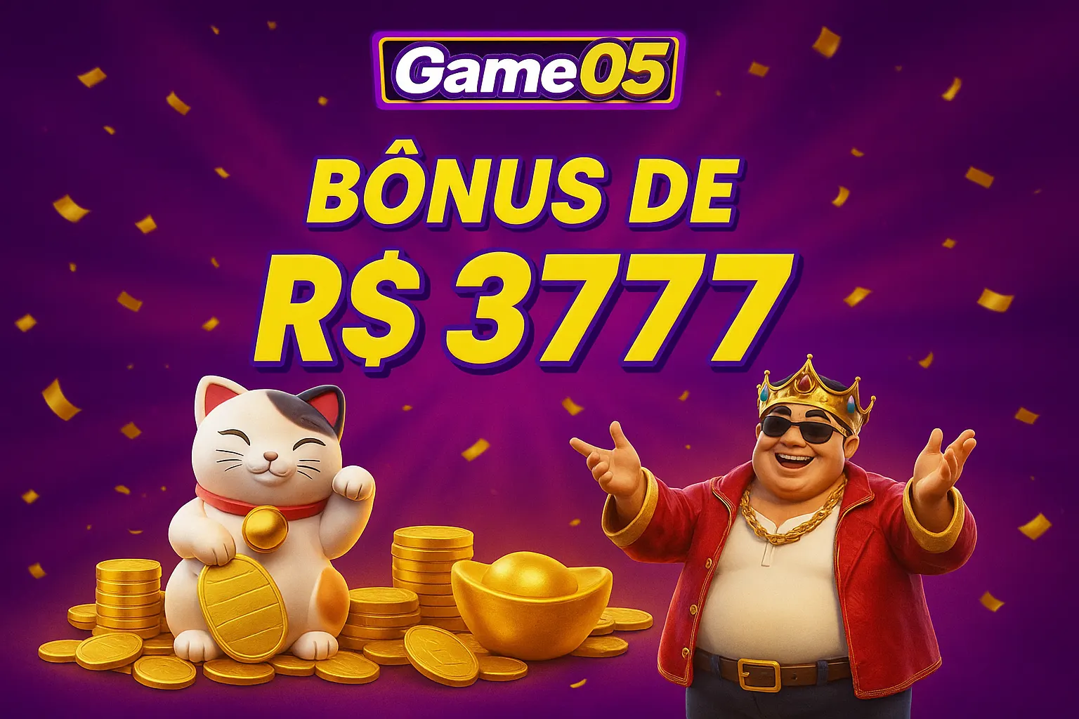 O bônus promocional Game05 é uma ótima maneira de começar sua aventura