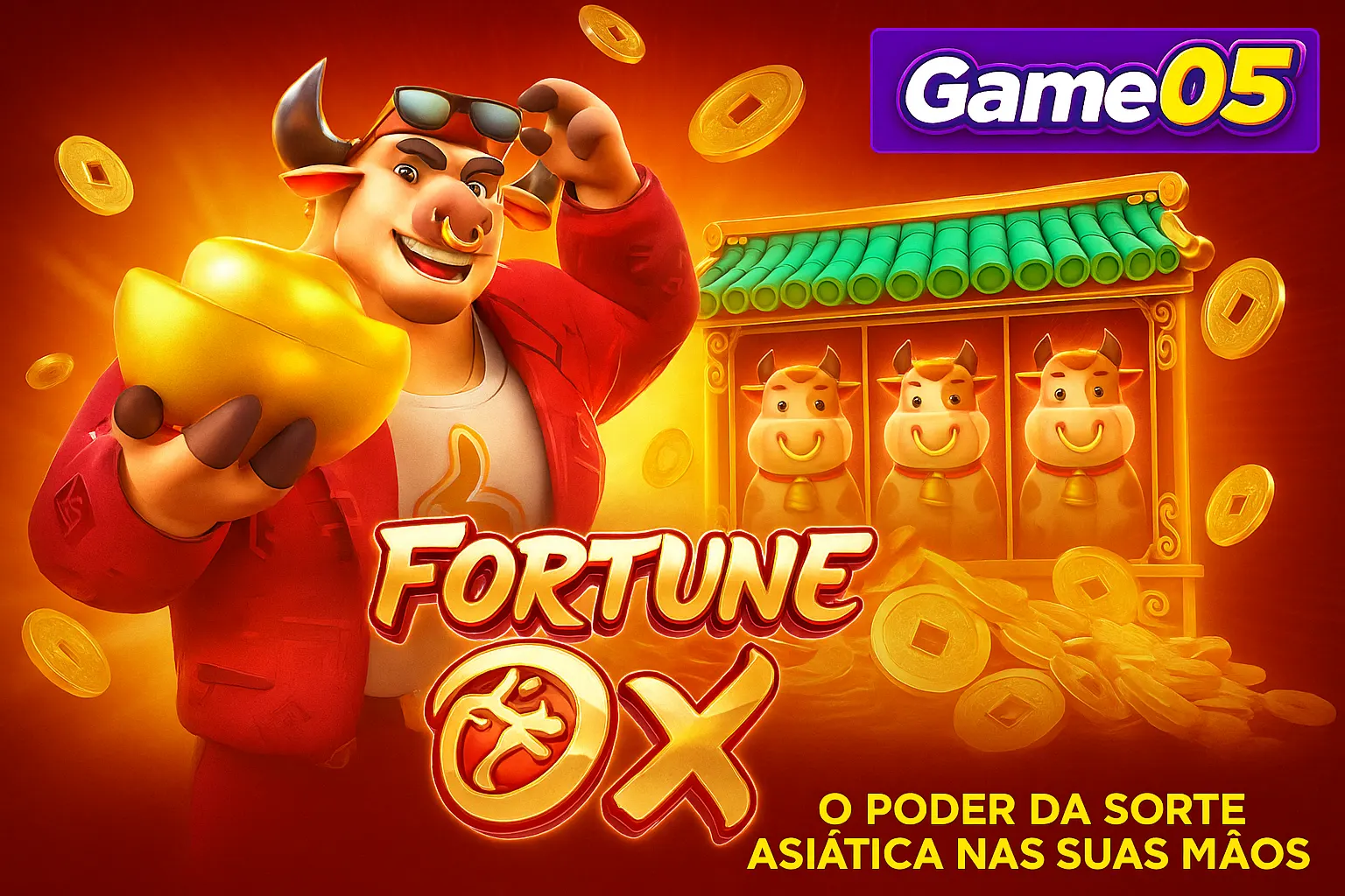 Fortune Ox no Game05 - Aposte Agora e Reivindique Seus Ganhos