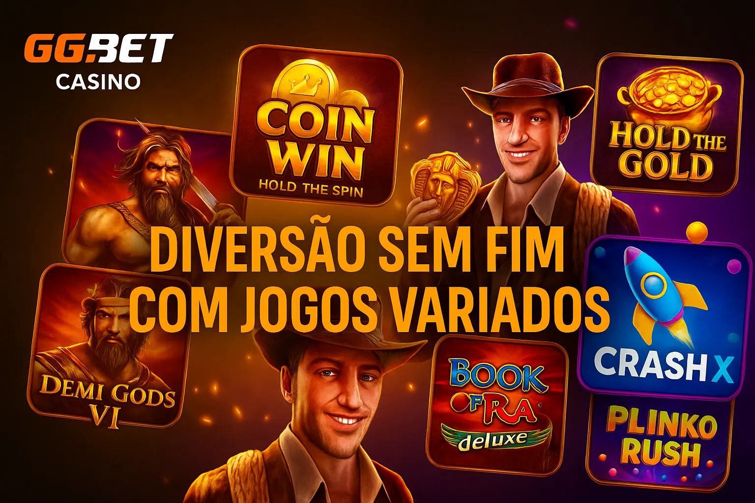 Jogos de cassino online inovadores e emocionantes na GGBET