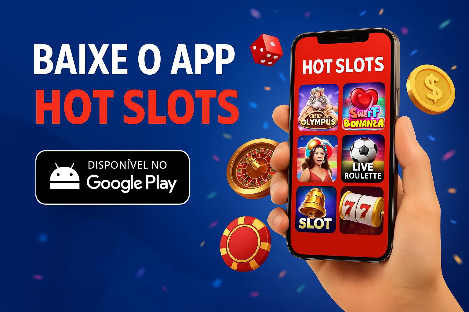 Baixar o HotSlots Cassino App