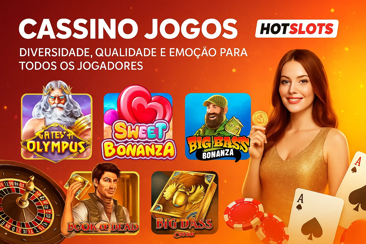 Jogos de cassino online inovadores e emocionantes na HotSlots