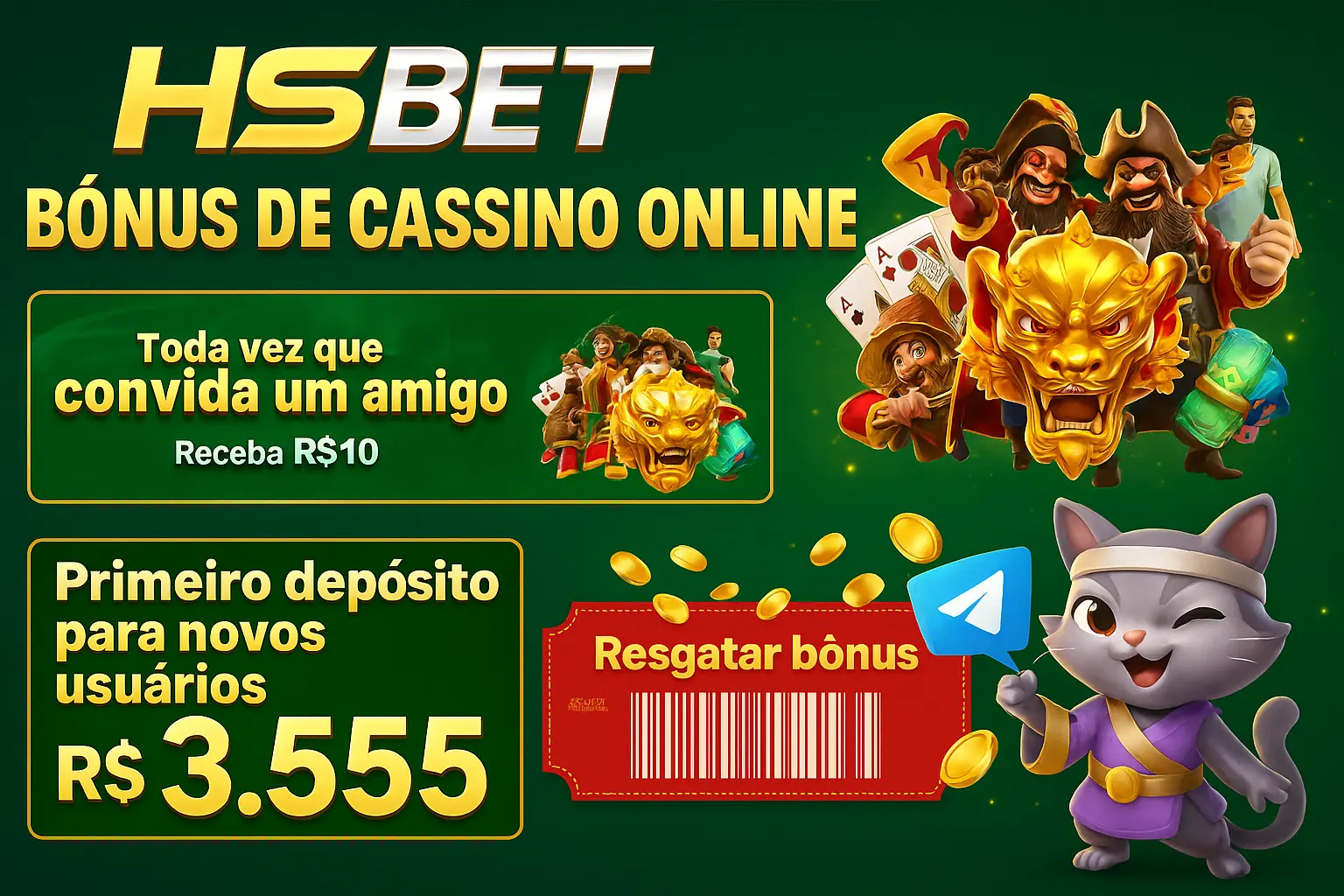 O bônus promocional HSBET.COM é uma ótima maneira de começar sua aventura