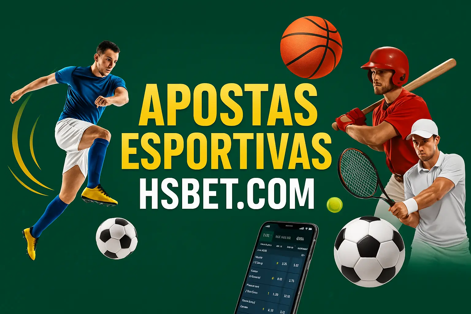 Aposte em apostas esportivas no cassino online HSBET.COM