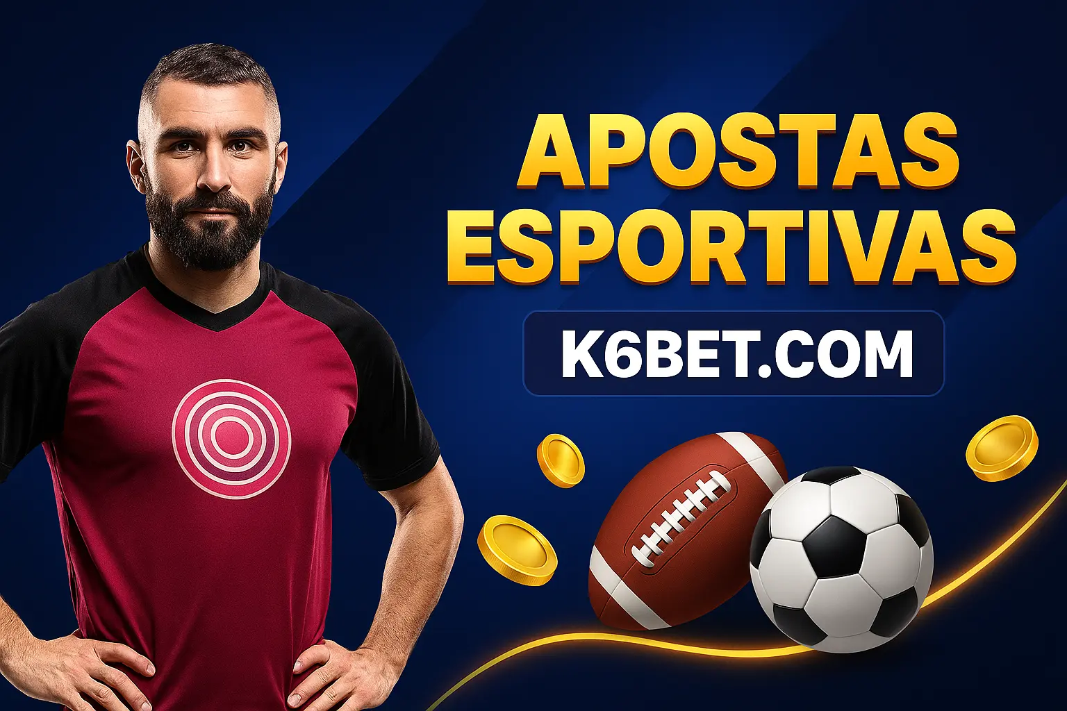 Apostas esportivas no cassino online K6BET.COM