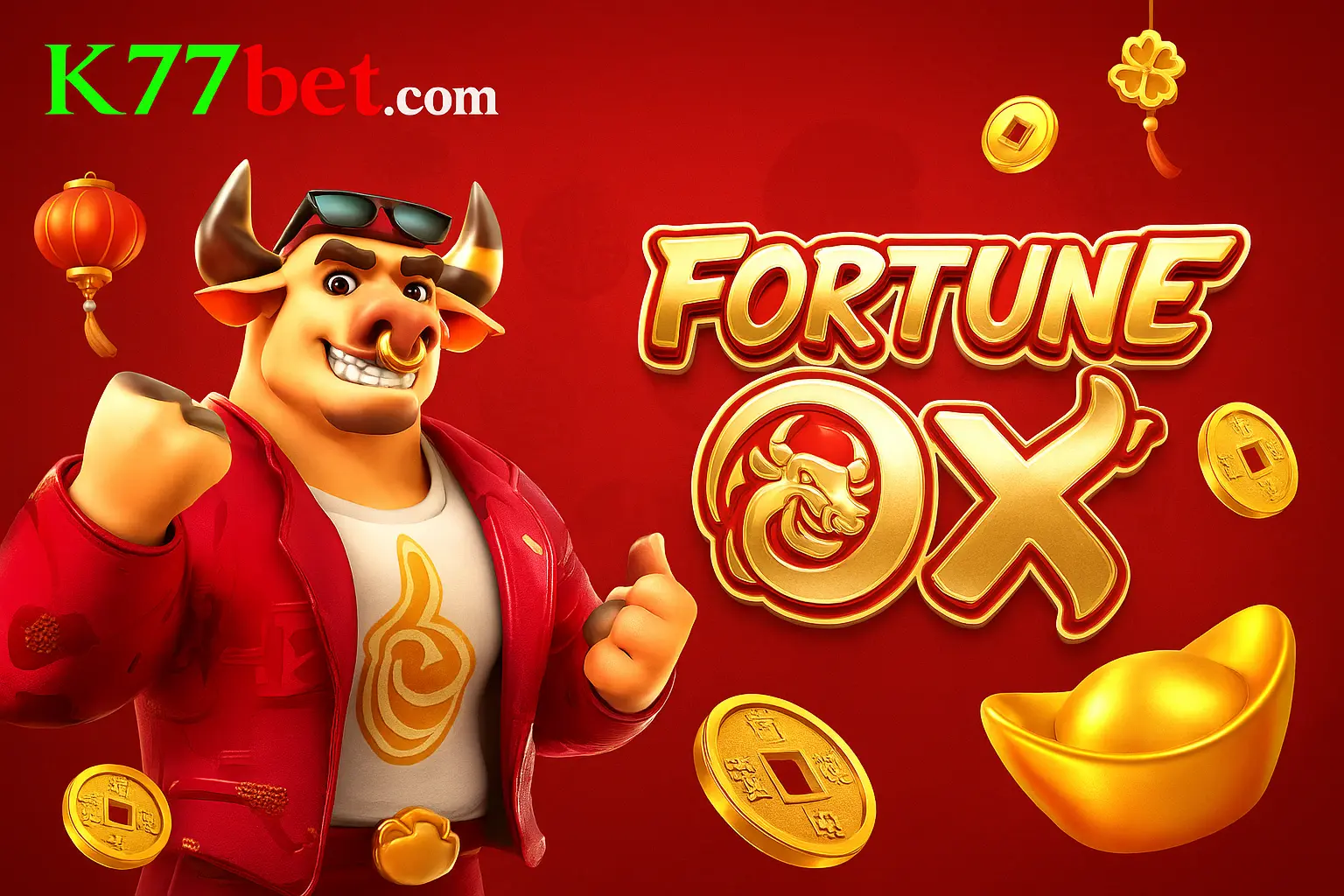 Fortune Ox no K77BET.COM - Aposte Agora e Reivindique Seus Ganhos