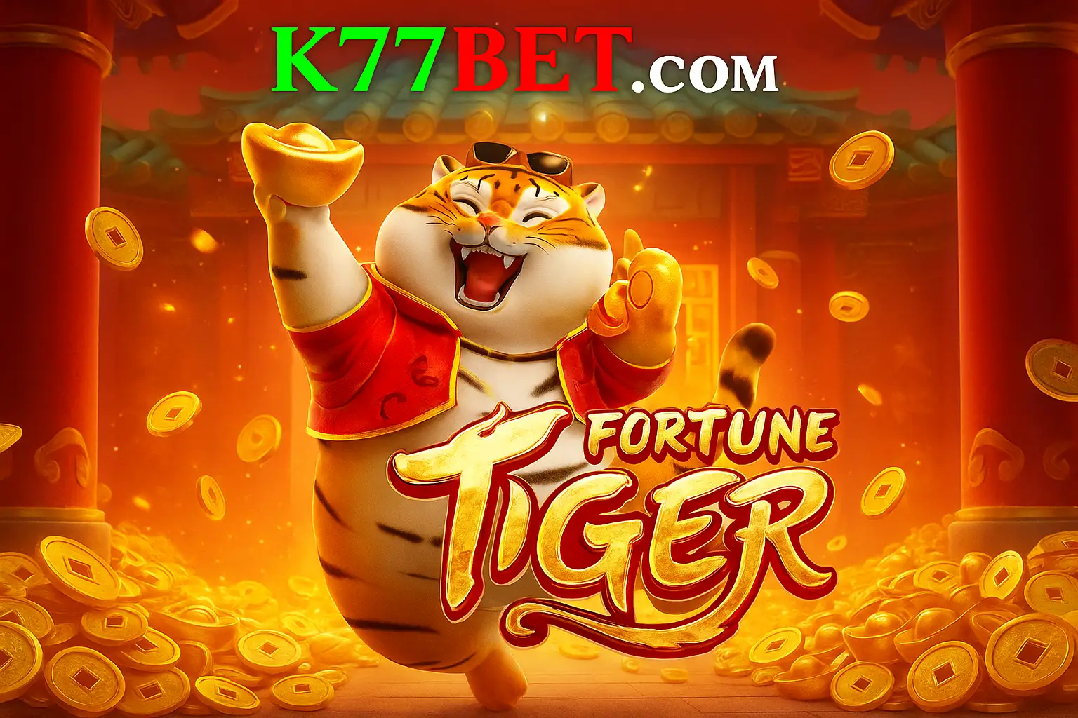 Fortune Tiger é um jogo imperdível no K77BET.COM Casino