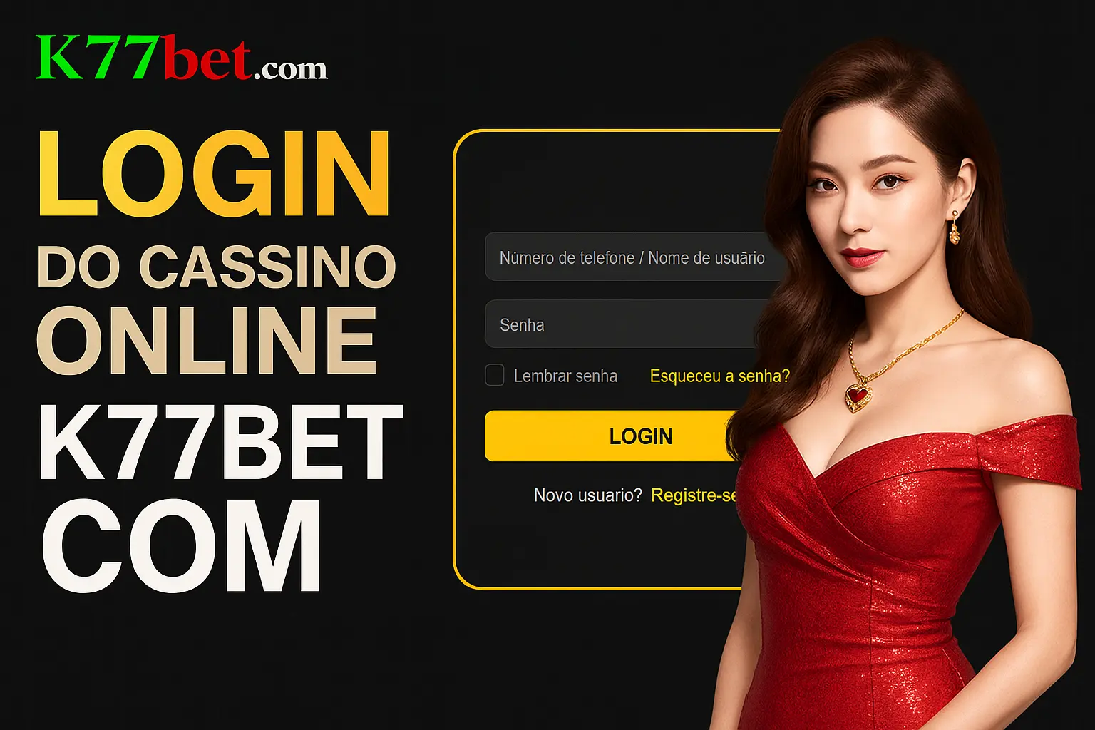 Login no Cassino K77BET.COM