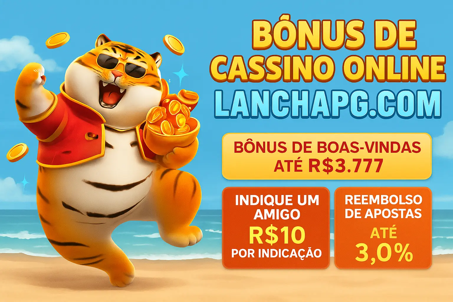 O bônus promocional LANCHAPG.COM é uma ótima maneira de começar sua aventura