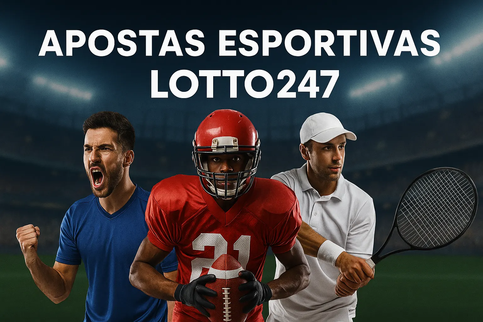 Apostas esportivas no cassino online LOTTO247