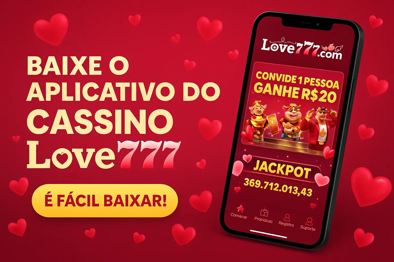 Baixar o Love777 Cassino App