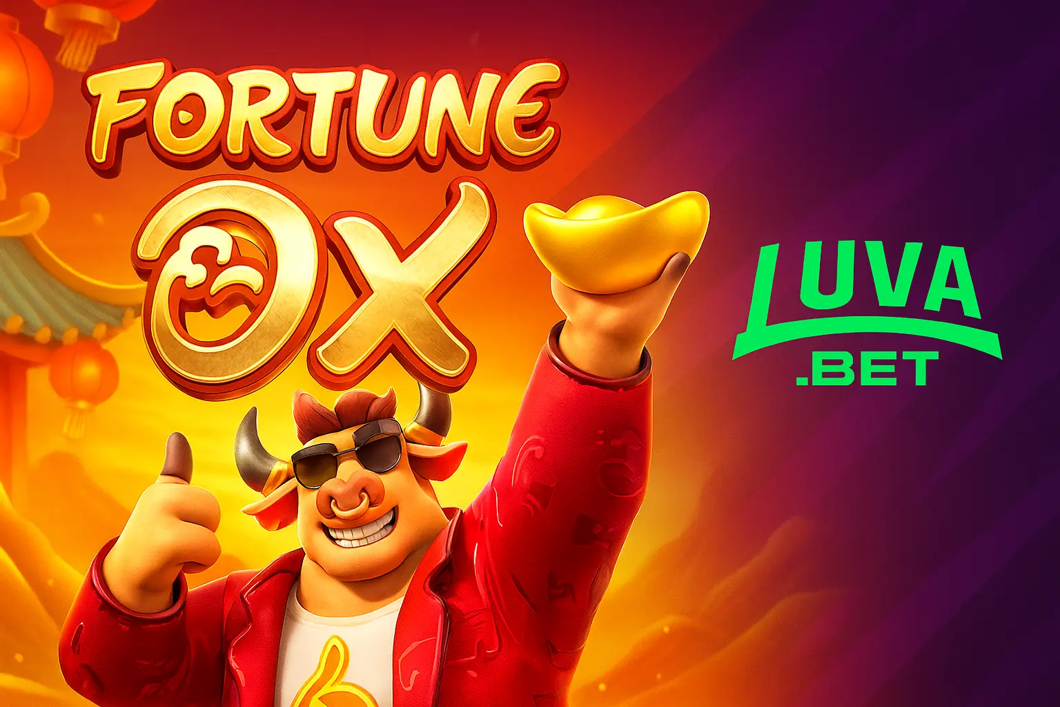 Fortune Ox no LUVABET - Aposte Agora e Reivindique Seus Ganhos
