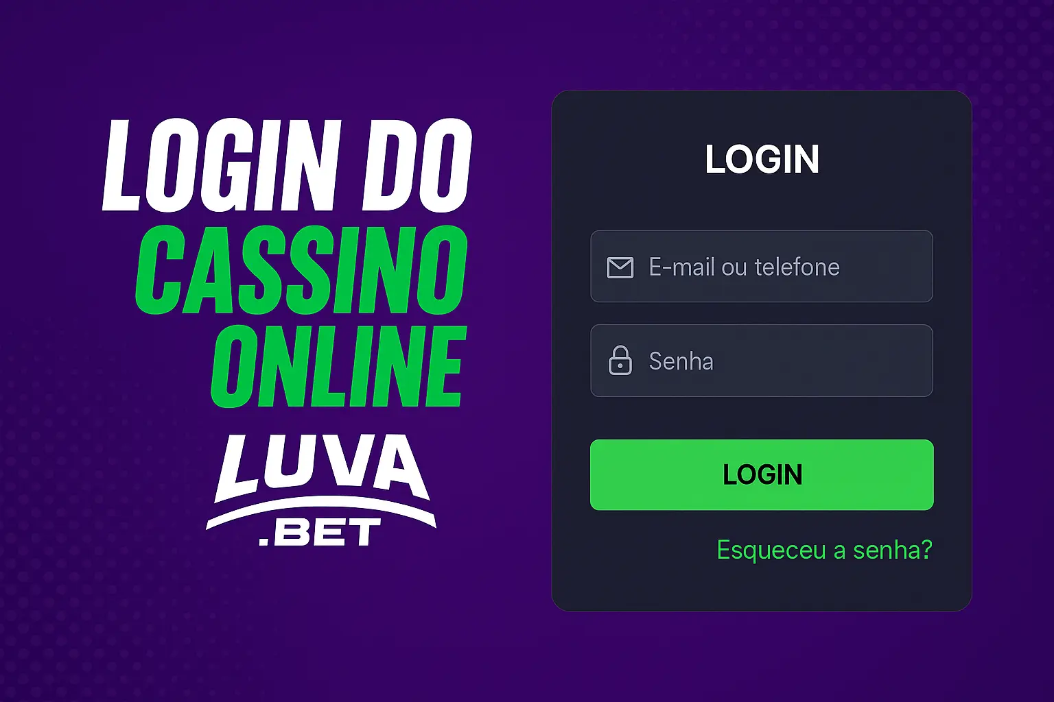 Login no Cassino LUVABET