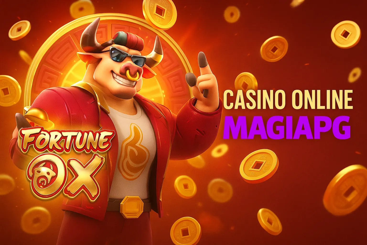 Fortune Ox no MAGIAPG - Aposte Agora e Reivindique Seus Ganhos
