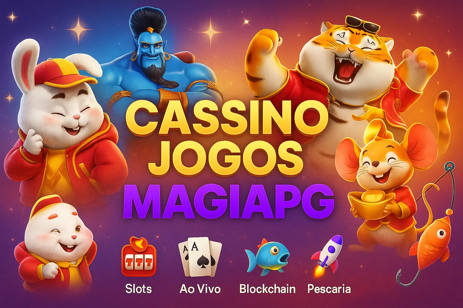 Jogos de cassino online inovadores e emocionantes na MAGIAPG