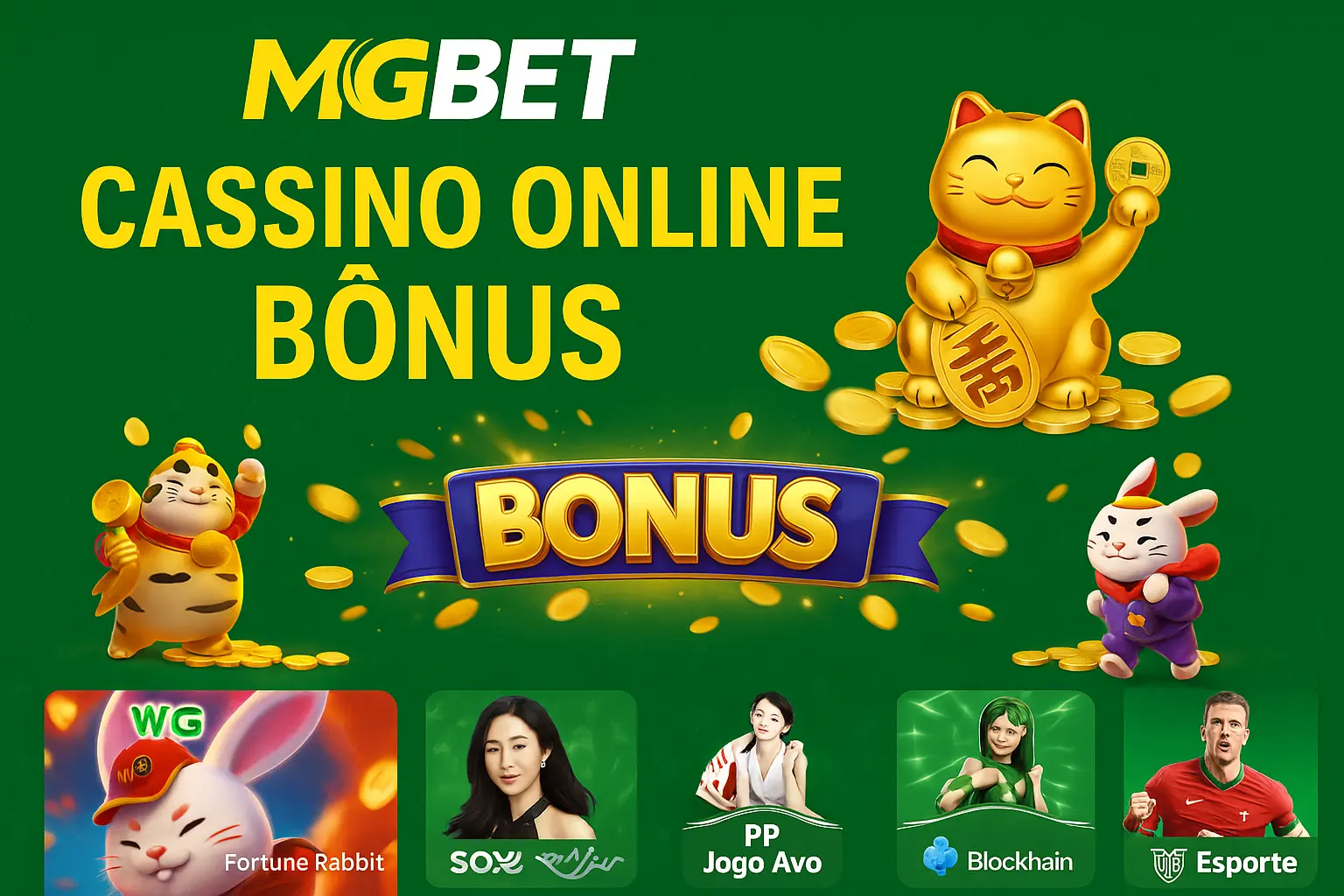 O bônus promocional MGBET.COM é uma ótima maneira de começar sua aventura