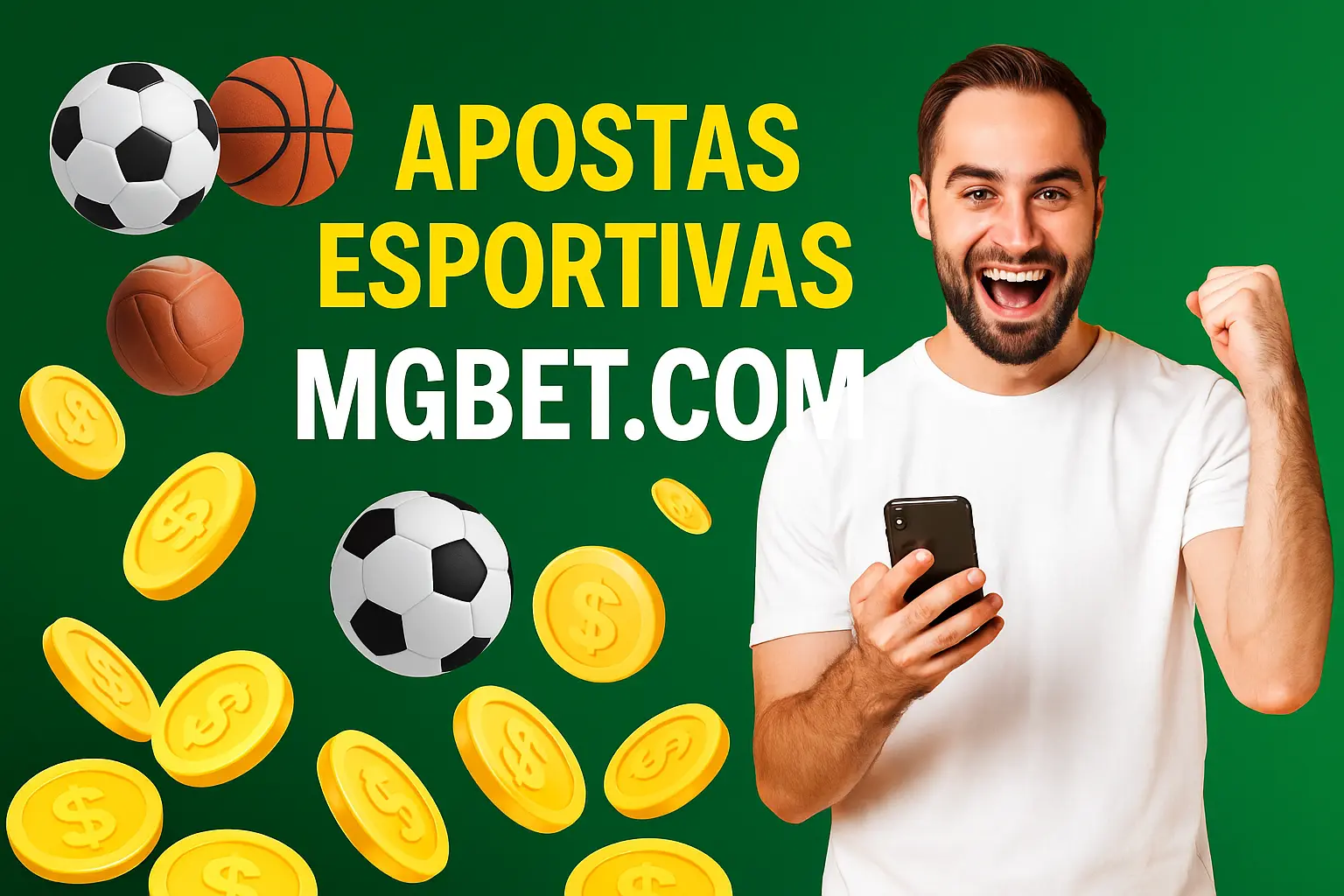 Apostas esportivas no cassino online MGBET.COM