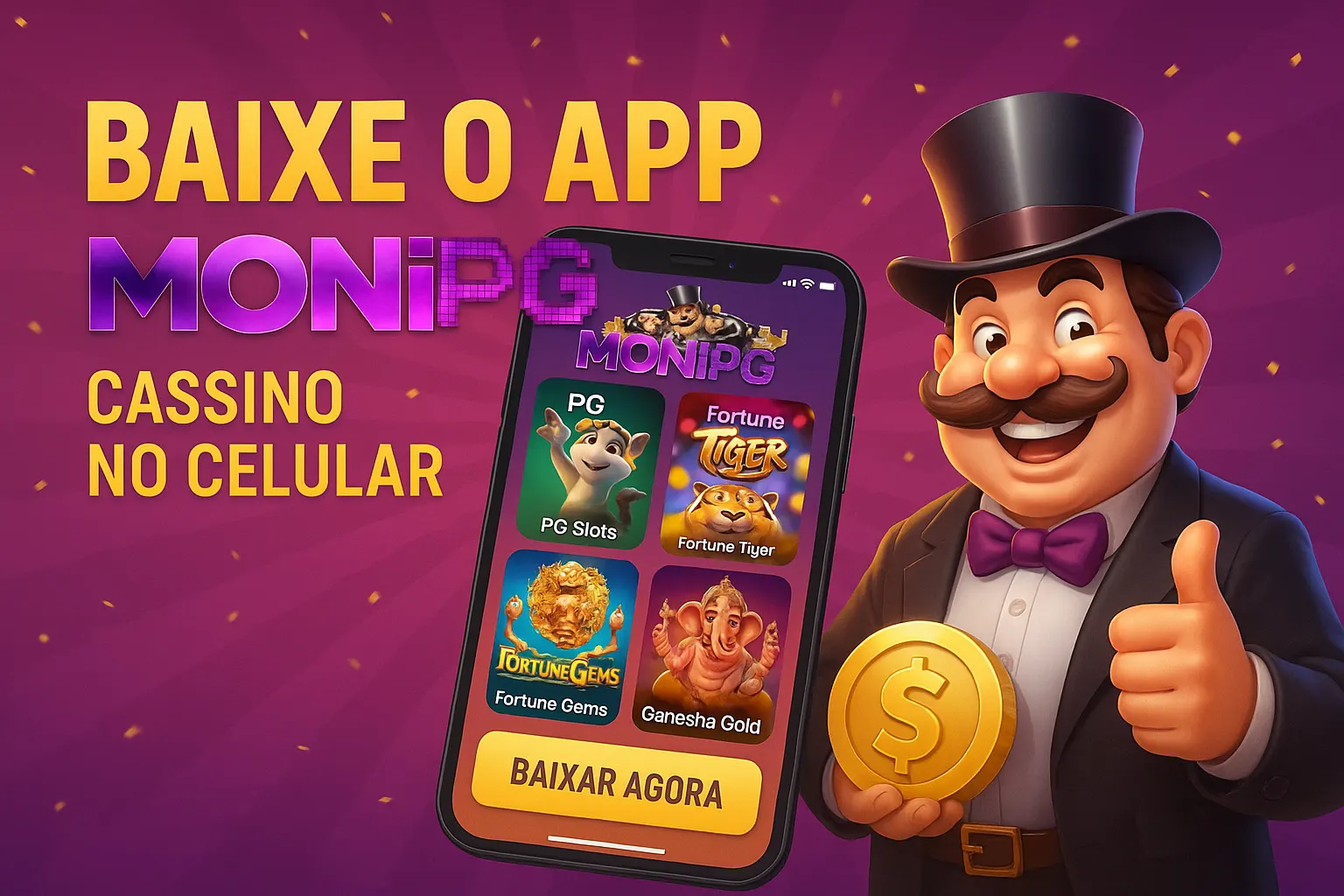 Baixar o MONIPG Cassino App