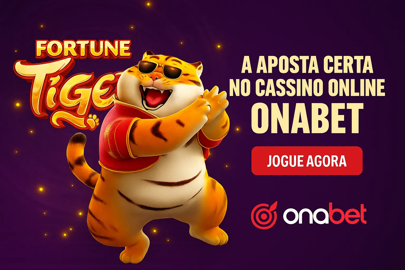Fortune Tiger é um jogo imperdível no ONABET Casino
