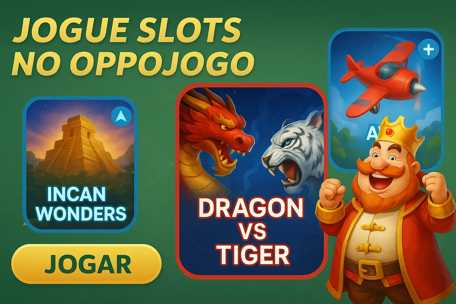 Explore o mundo das slot machines no OPPOJOGO Casino