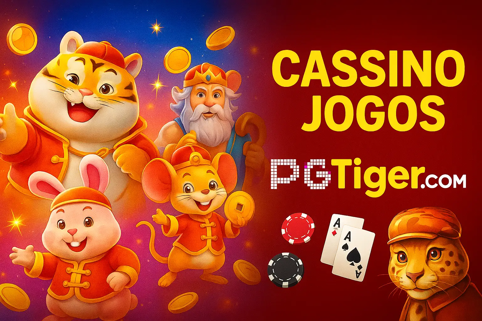 Jogos de cassino online inovadores e emocionantes na PGtiger