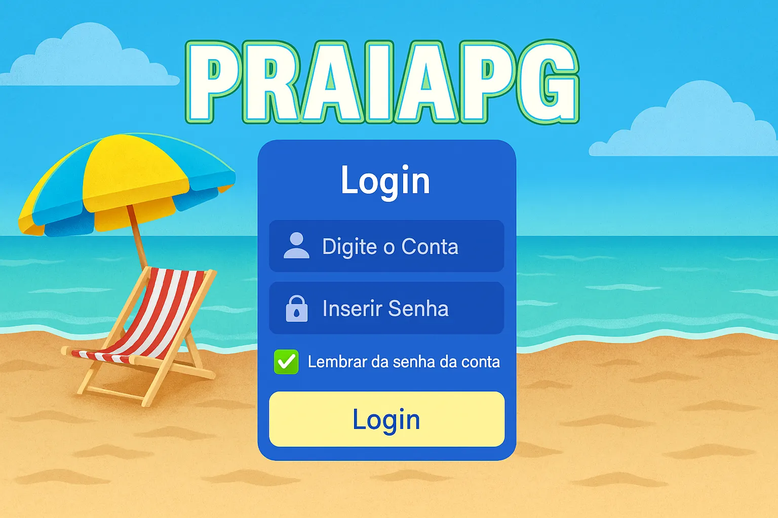 Login no Cassino PRAIAPG