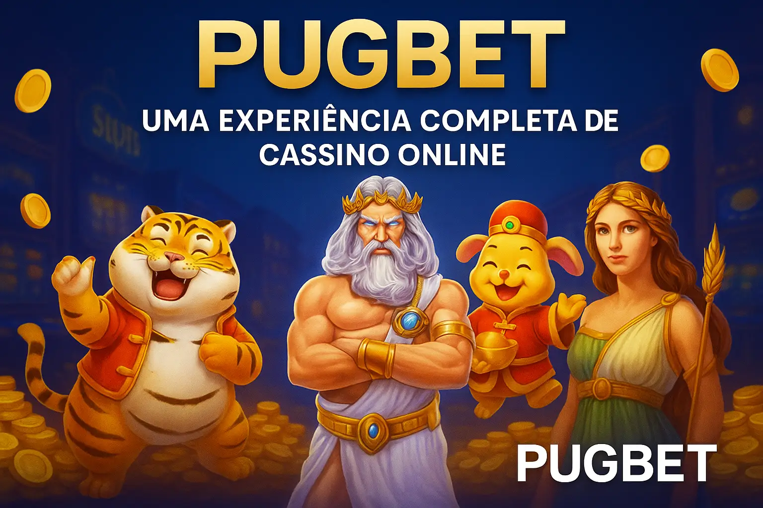 Jogos de cassino online inovadores e emocionantes na PUGBET