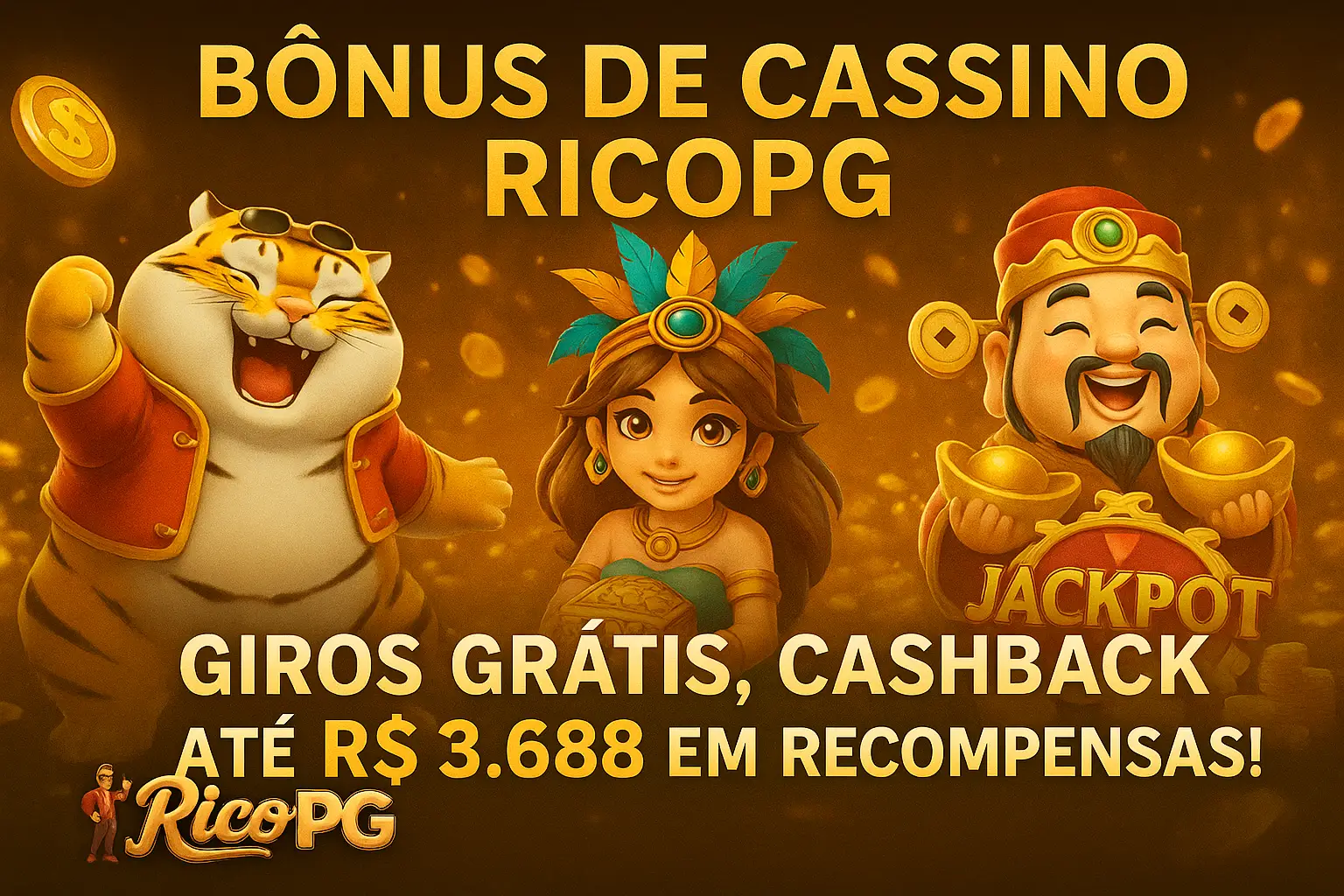 O bônus promocional RICOPG é uma ótima maneira de começar sua aventura