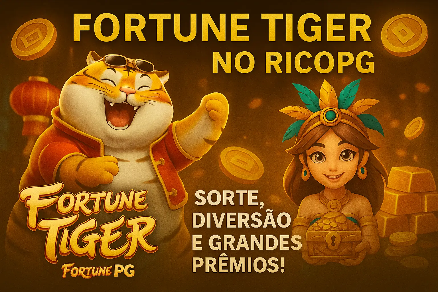 Fortune Tiger é um jogo imperdível no RICOPG Casino