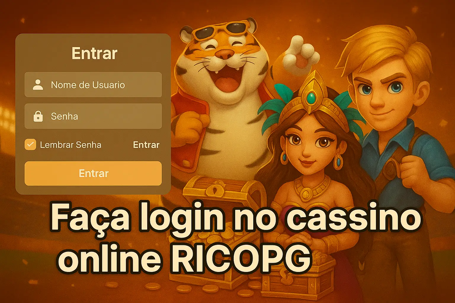 Login no Cassino RICOPG