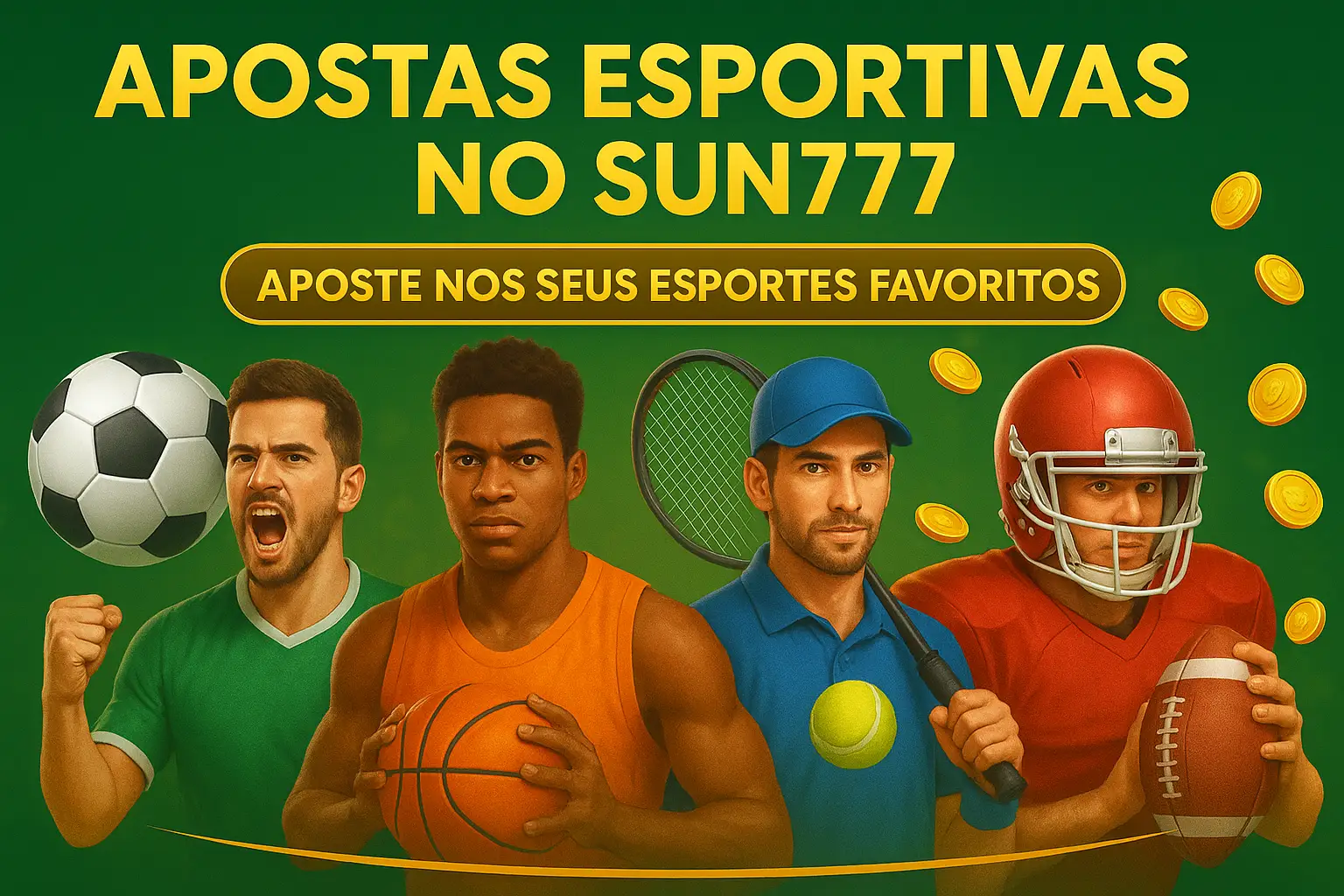 Apostas esportivas no cassino online SUN777