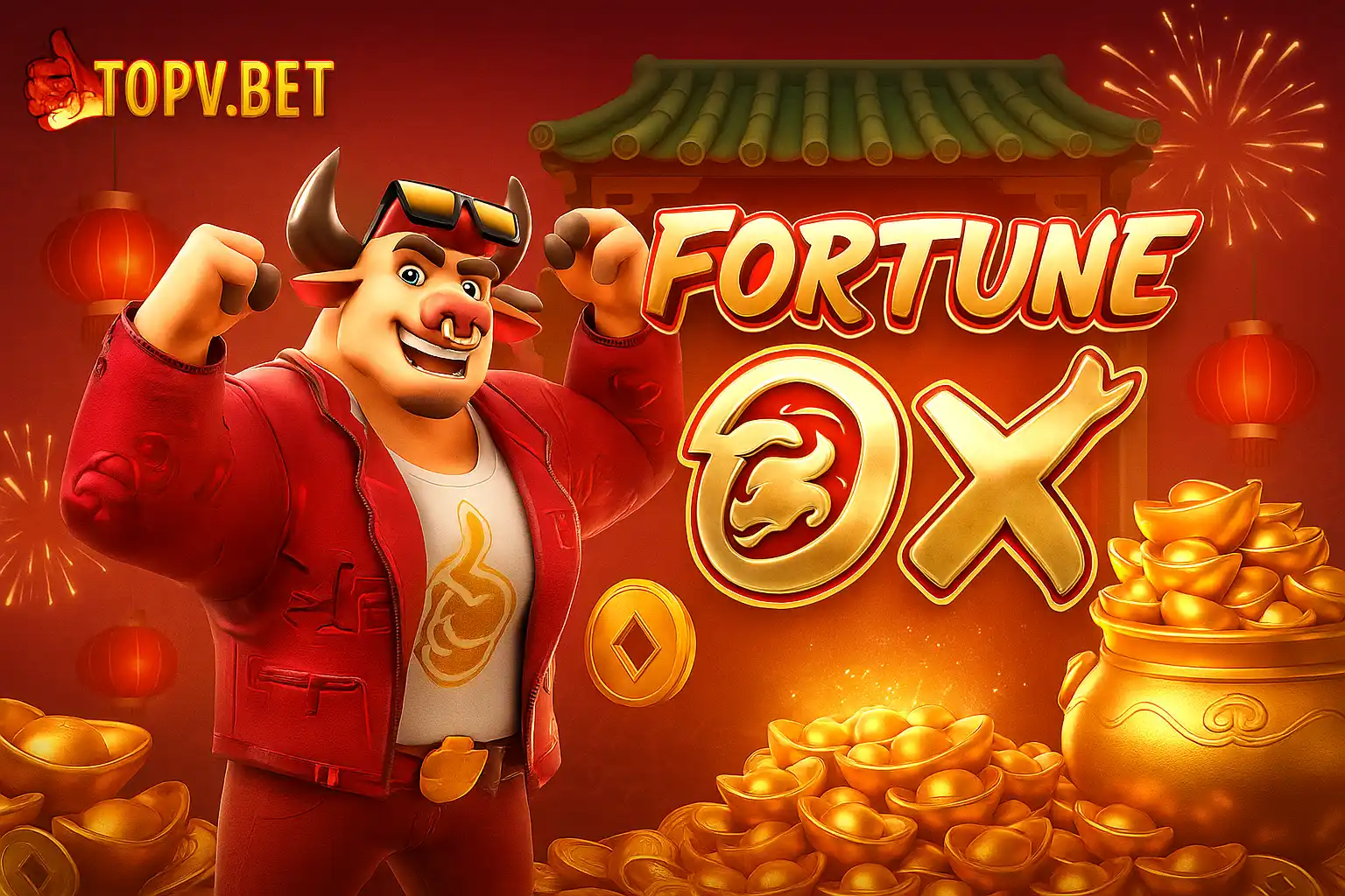 Fortune Ox no TOPV.BET - Aposte Agora e Reivindique Seus Ganhos