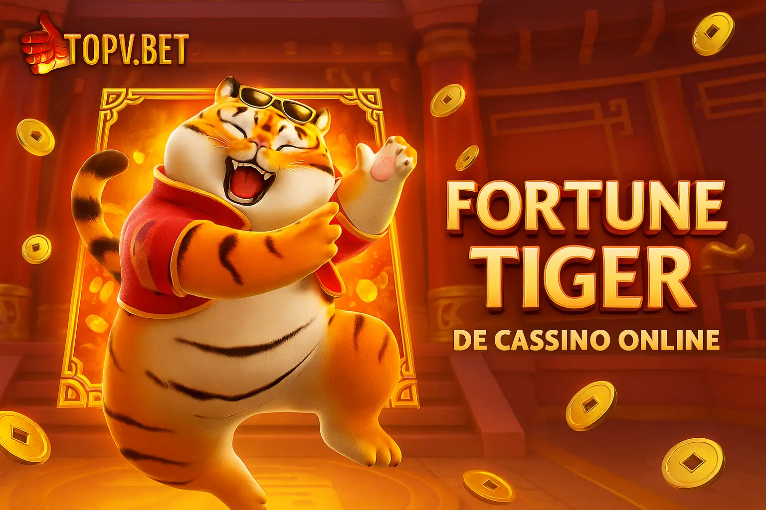 Fortune Tiger é um jogo imperdível no TOPV.BET Casino