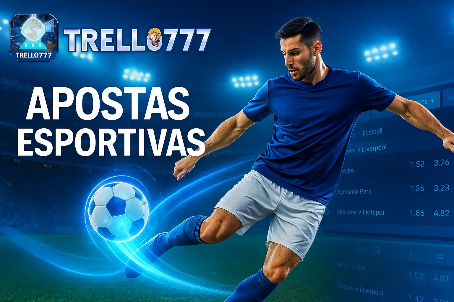 Aposte em apostas esportivas no cassino online TRELLO777