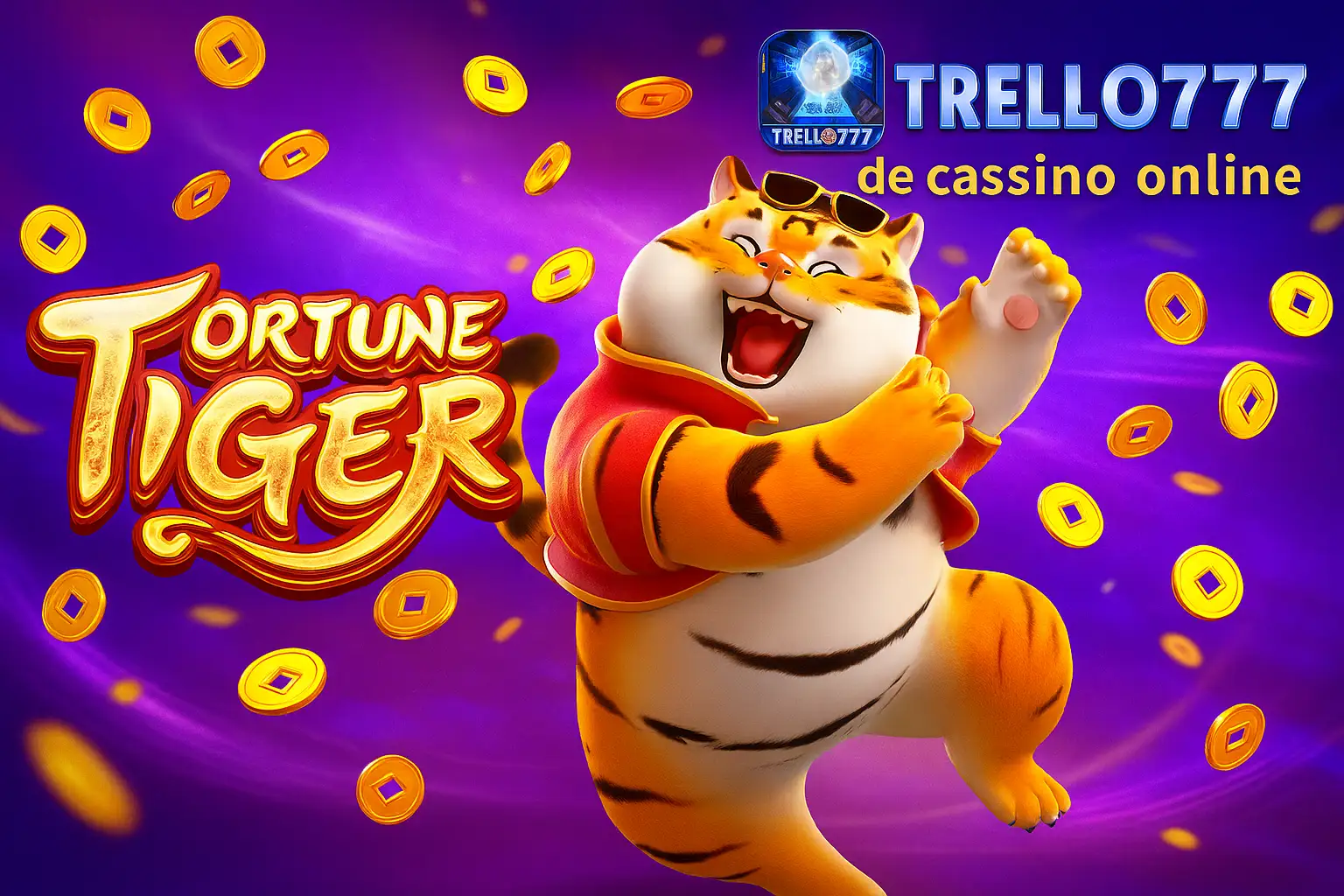 Fortune Tiger é um jogo imperdível no TRELLO777 Casino
