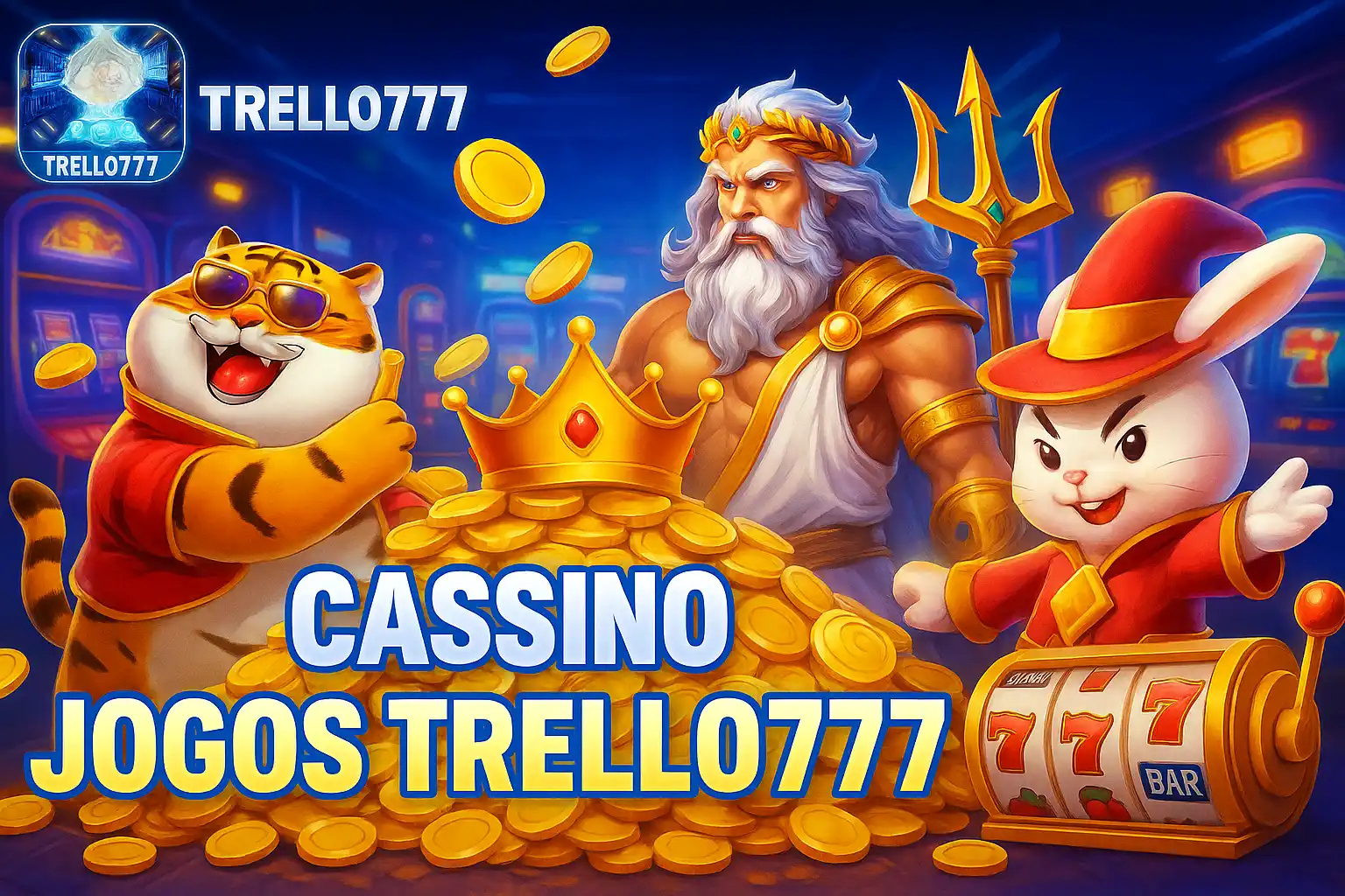 Jogos de cassino online inovadores e emocionantes na TRELLO777