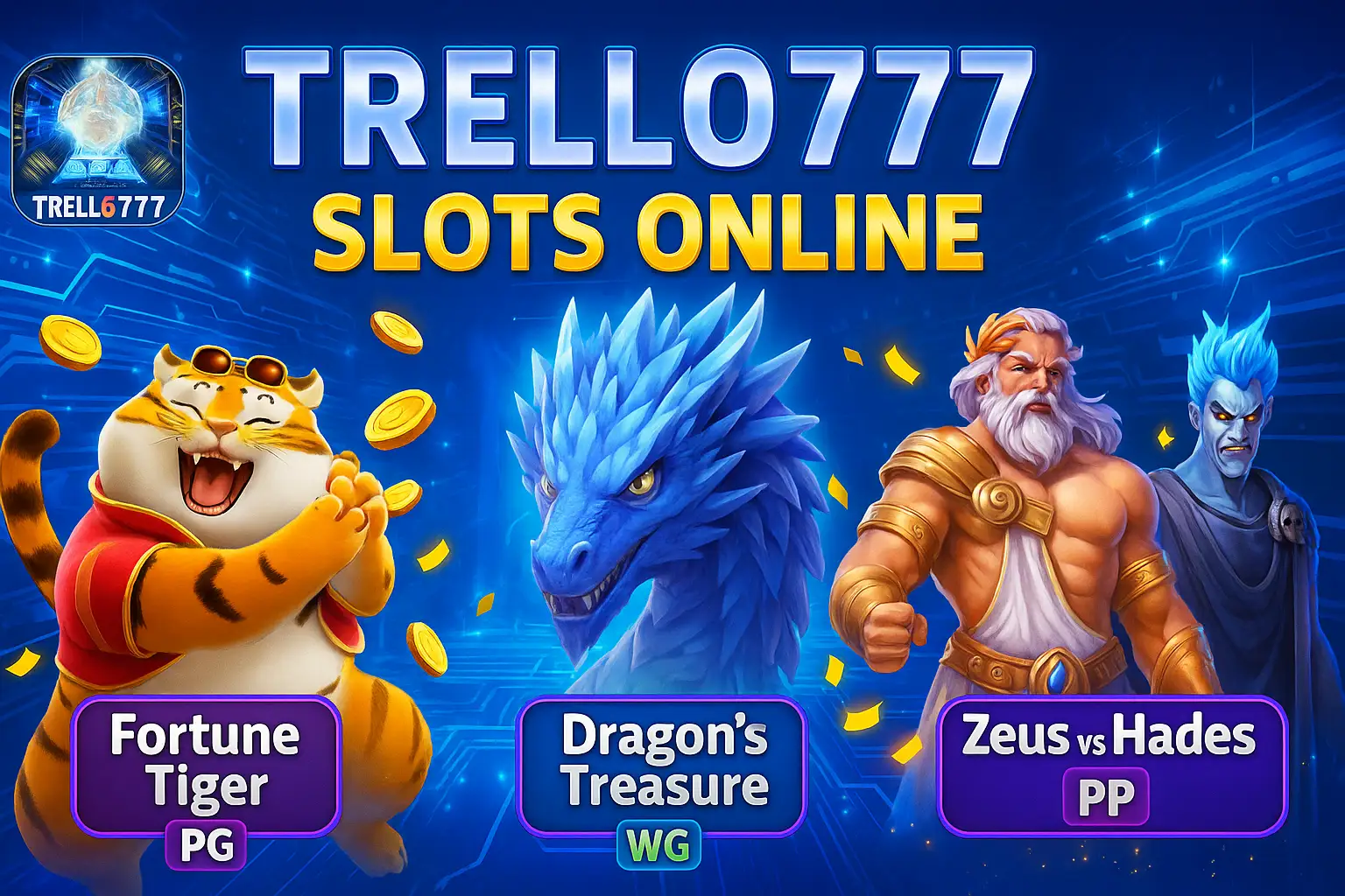 Explore o mundo das slot machines no TRELLO777 Casino