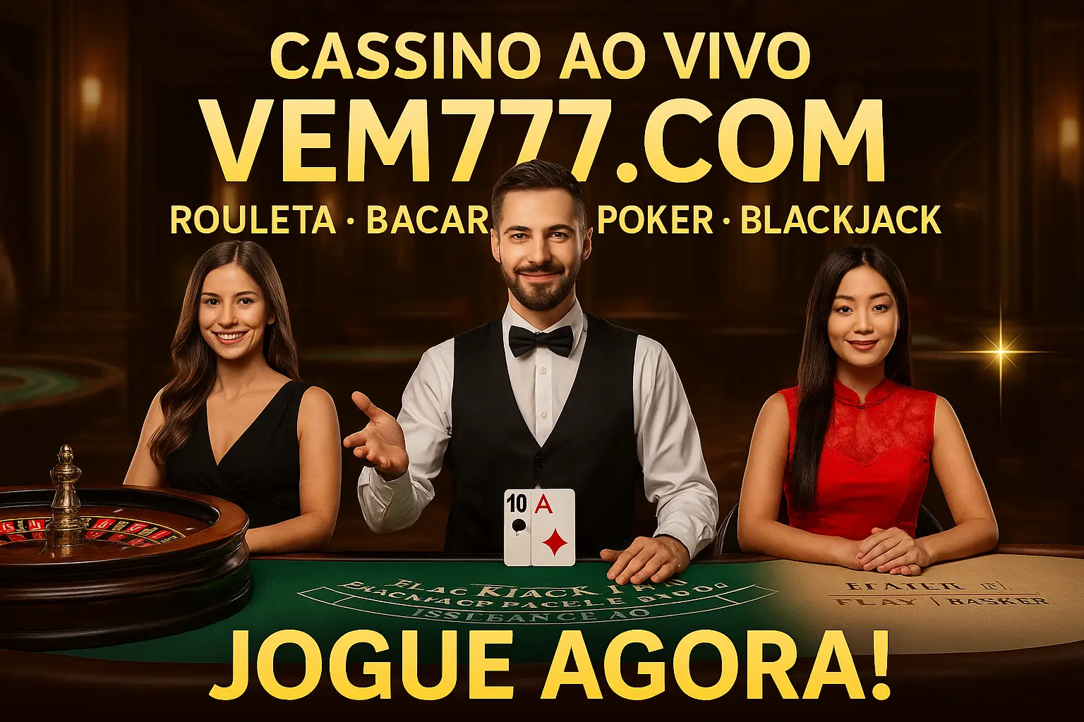 O VEM777.COM Live Casino lança promoções regularmente