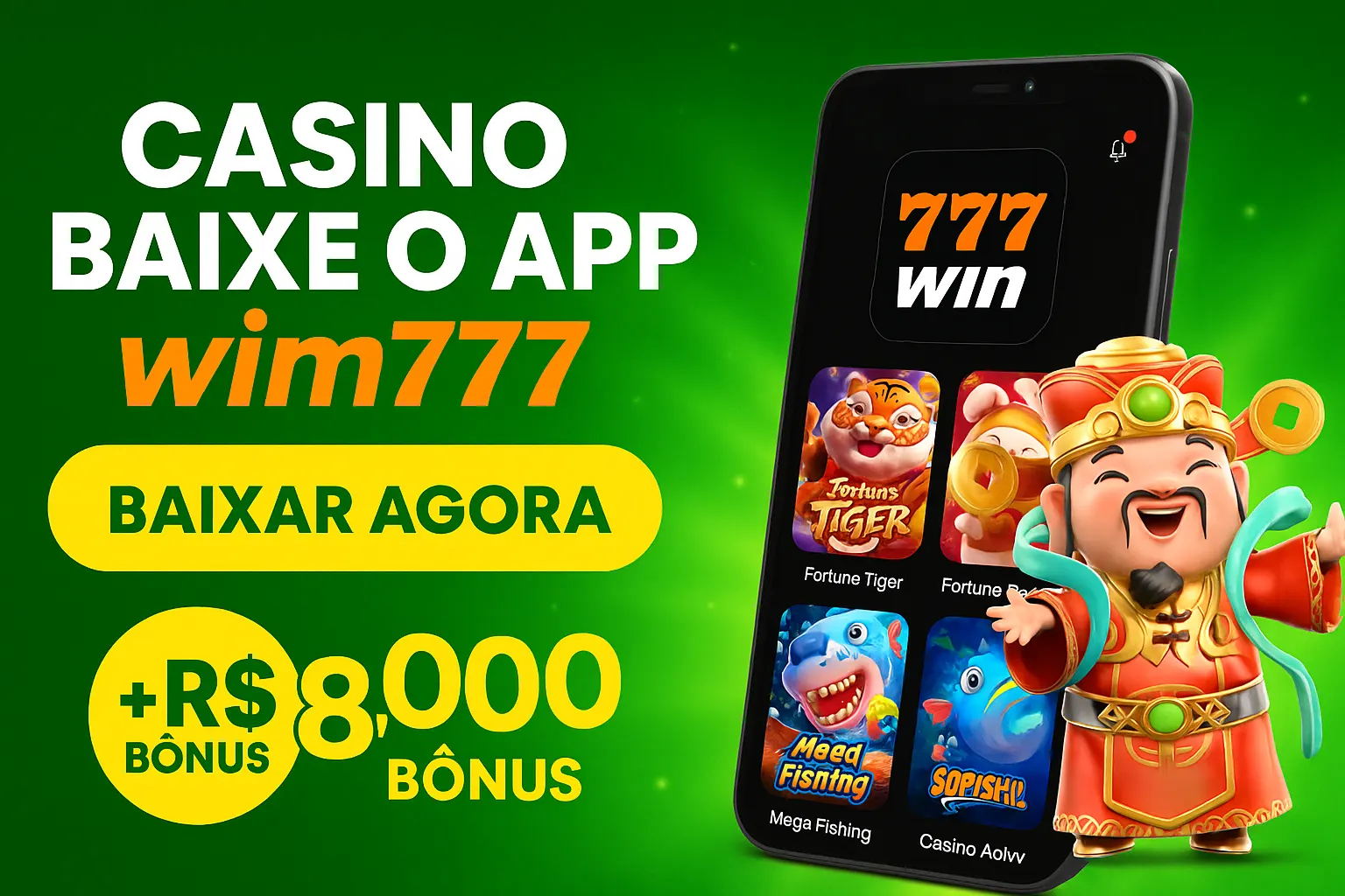 Baixar o wim777 Cassino App