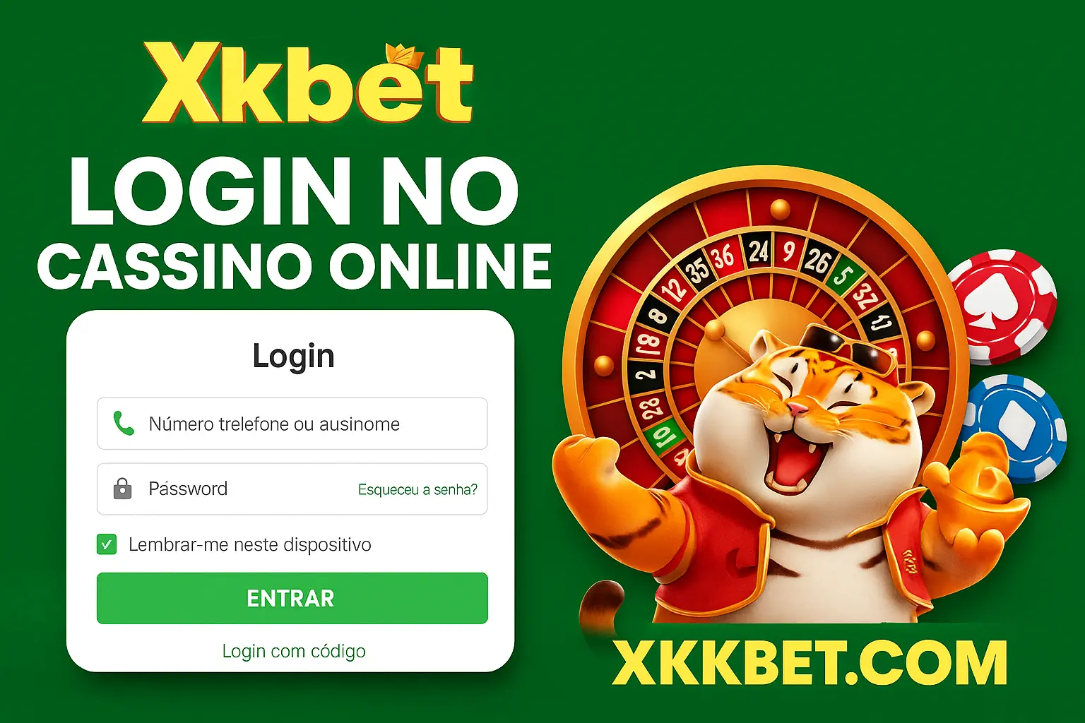 Login no Cassino XKKBET.COM