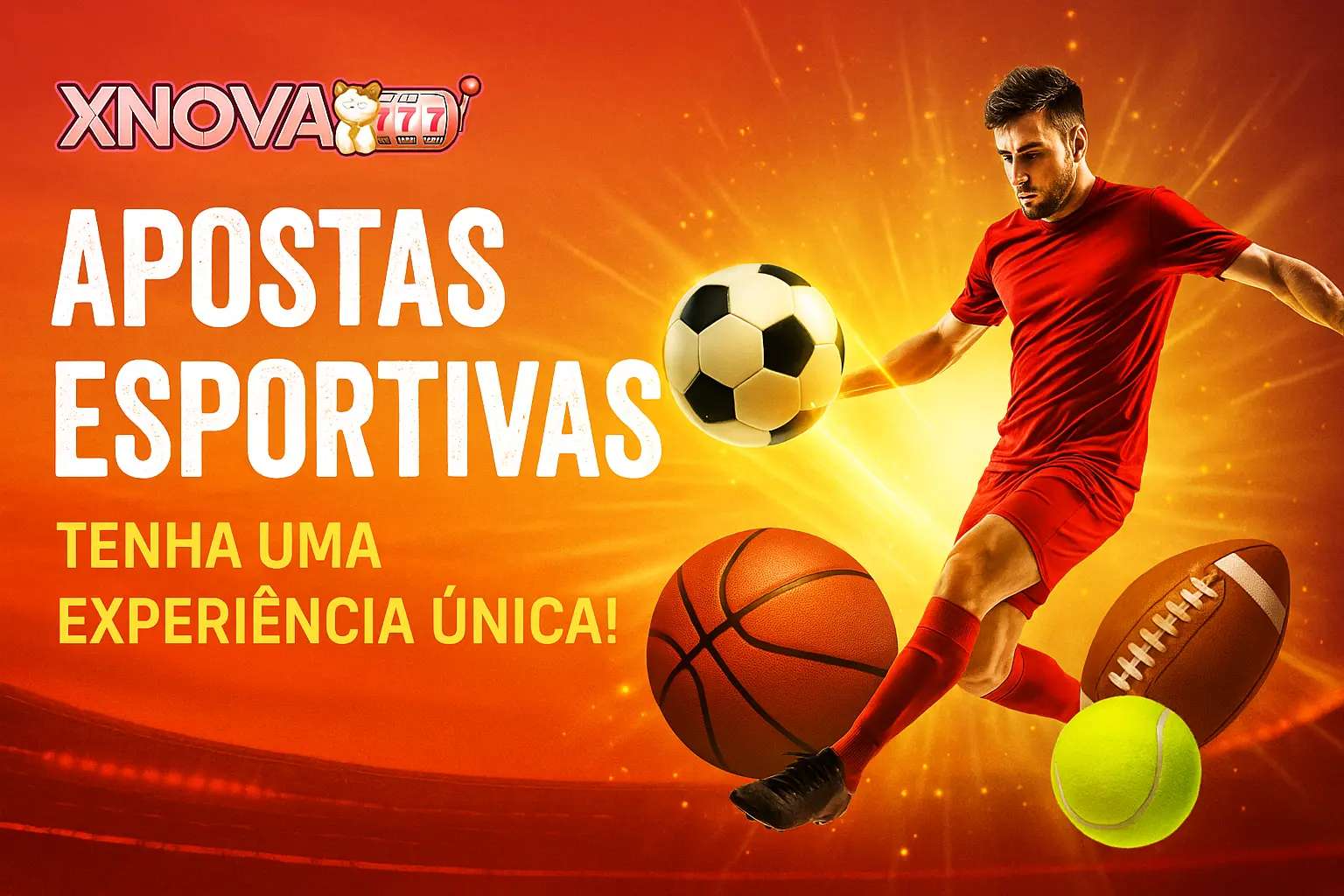 Apostas esportivas no cassino online XNOVA777