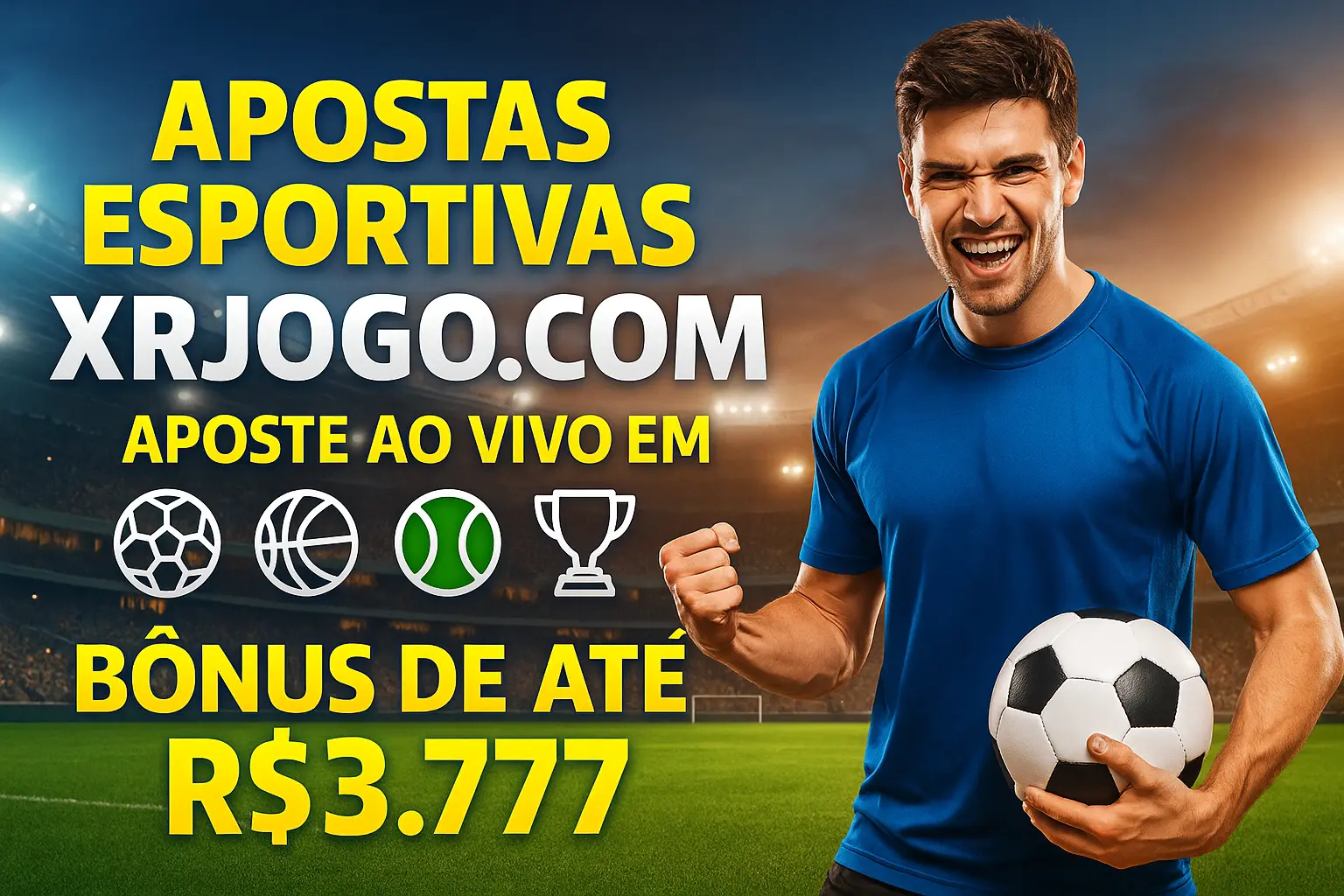 Apostas esportivas no cassino online XRJOGO.COM