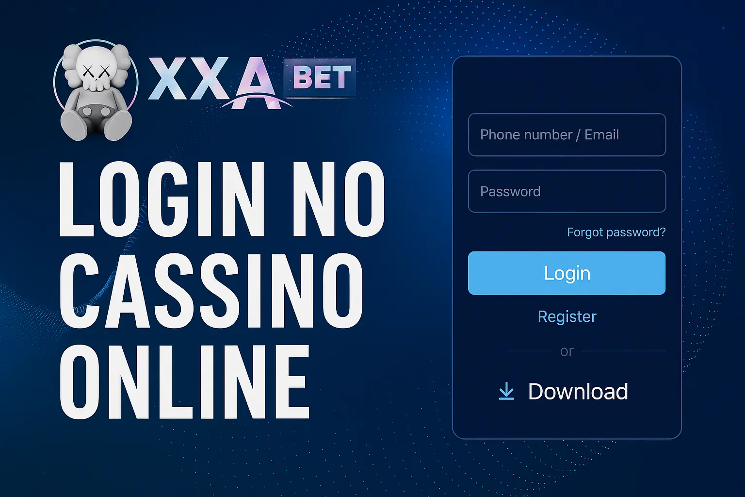 Login no Cassino XXABET.COM